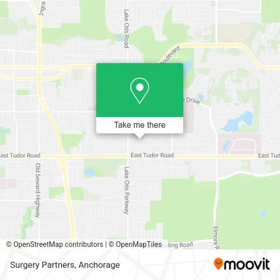 Surgery Partners map