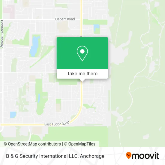 Mapa de B & G Security International LLC