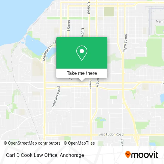 Mapa de Carl D Cook Law Office