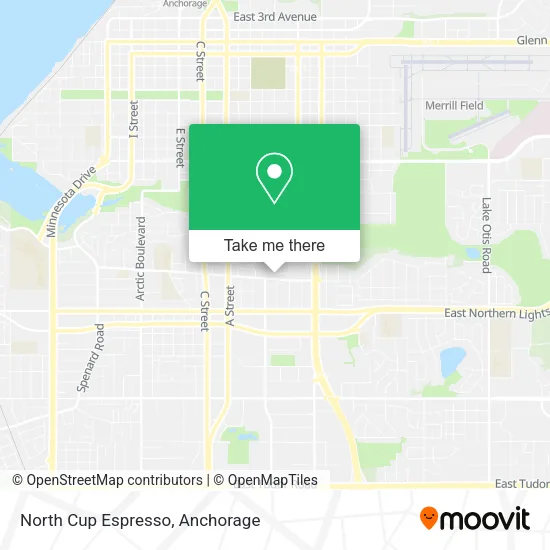 Mapa de North Cup Espresso