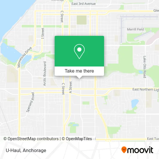 Mapa de U-Haul