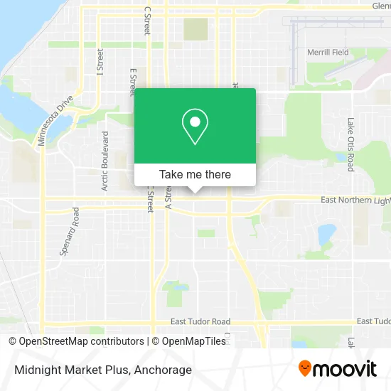 Mapa de Midnight Market Plus