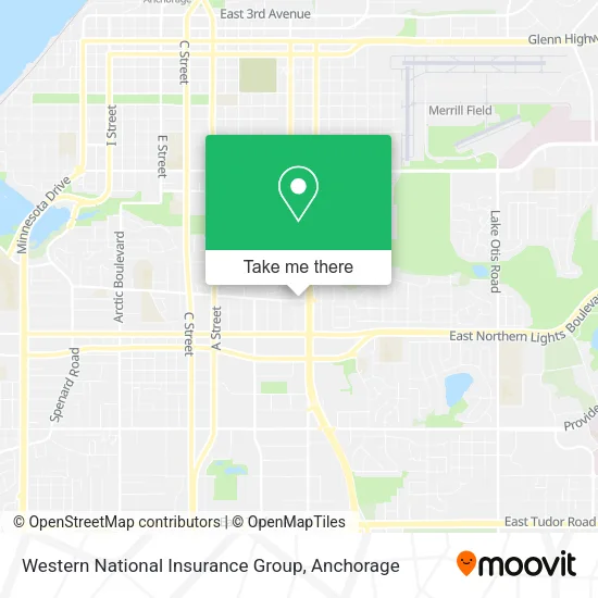 Western National Insurance Group map