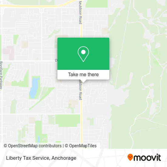 Mapa de Liberty Tax Service