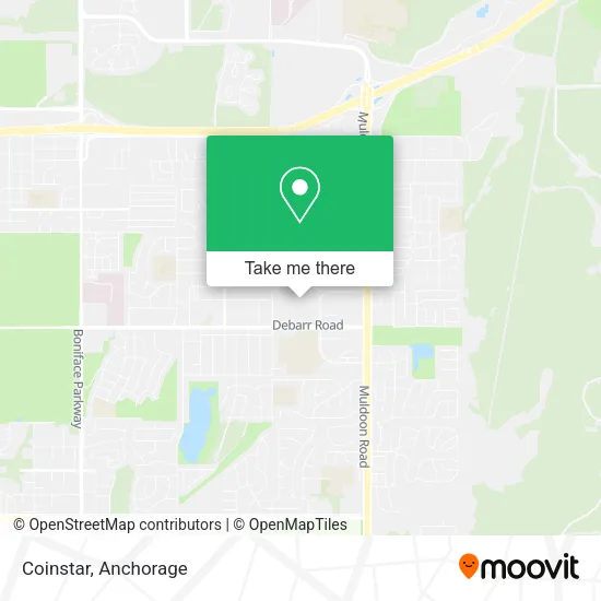 Mapa de Coinstar