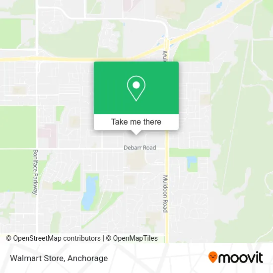 Mapa de Walmart Store