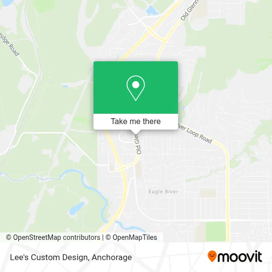 Lee's Custom Design map