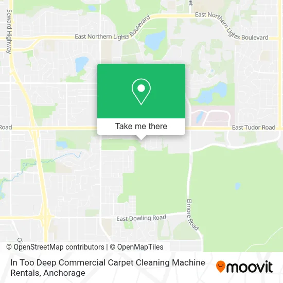 In Too Deep Commercial Carpet Cleaning Machine Rentals map