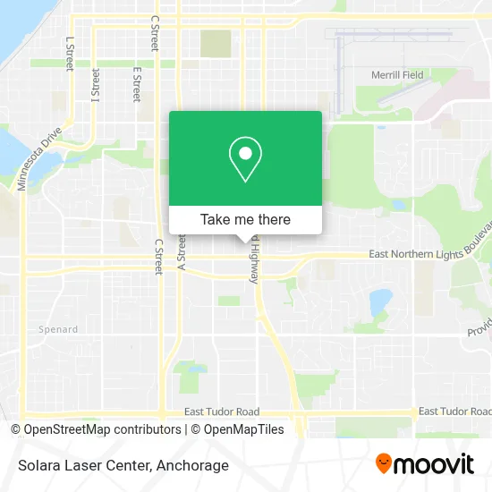 Solara Laser Center map