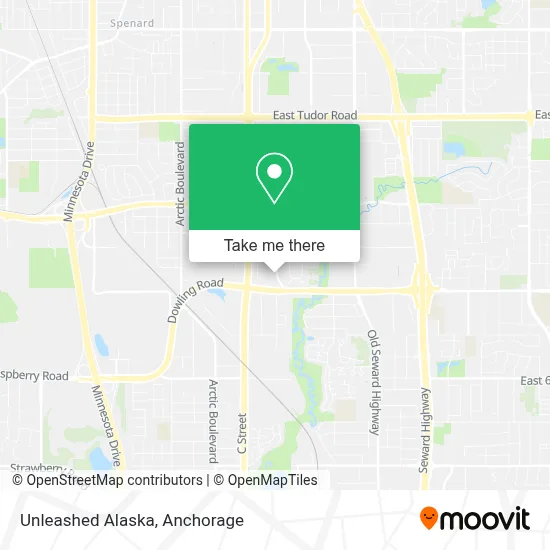 Unleashed Alaska map