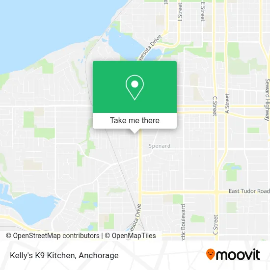 Kelly's K9 Kitchen map