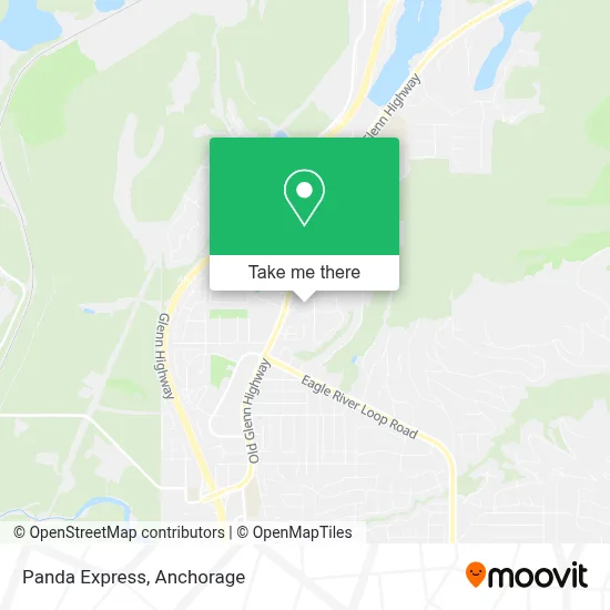 Panda Express map