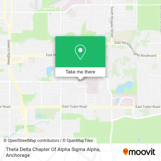 Theta Delta Chapter Of Alpha Sigma Alpha map