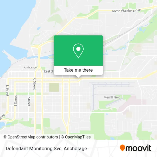 Defendant Monitoring Svc map