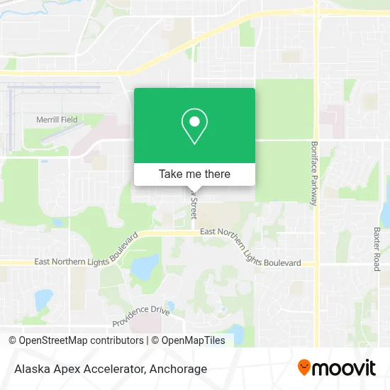 Alaska Apex Accelerator map