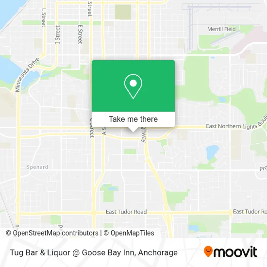 Tug Bar & Liquor @ Goose Bay Inn map