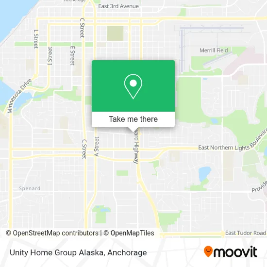 Unity Home Group Alaska map