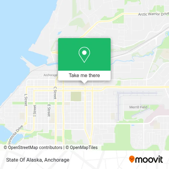 State Of Alaska map