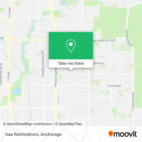 Aaa Restorations map