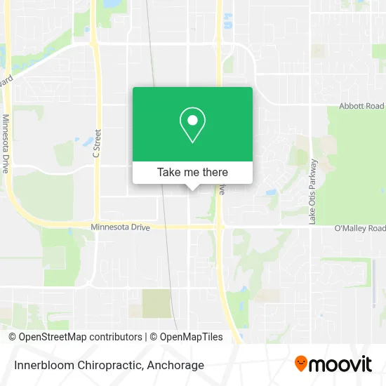 Innerbloom Chiropractic map