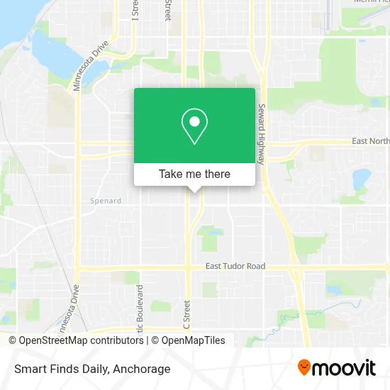 Smart Finds Daily map