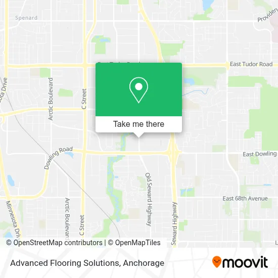 Advanced Flooring Solutions map