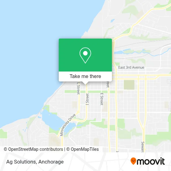 Ag Solutions map
