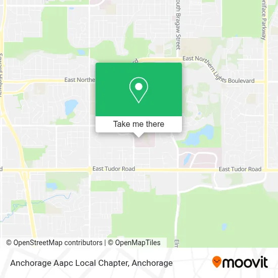 Anchorage Aapc Local Chapter map
