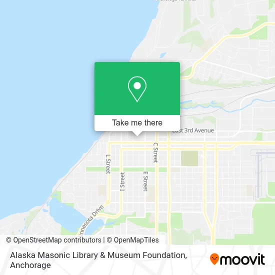 Alaska Masonic Library & Museum Foundation map