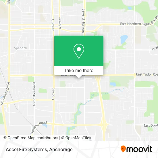 Accel Fire Systems map