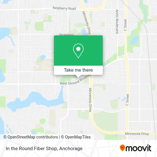 In the Round Fiber Shop map
