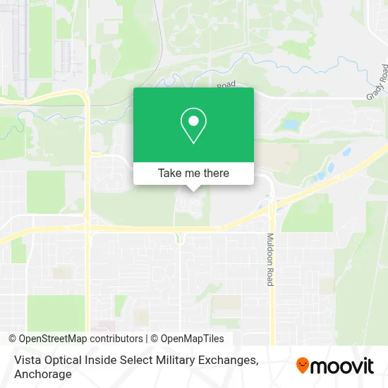 Vista Optical Inside Select Military Exchanges map