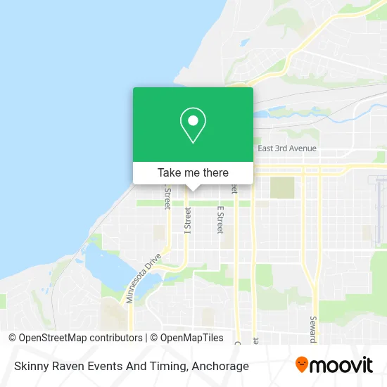 Skinny Raven Events And Timing map