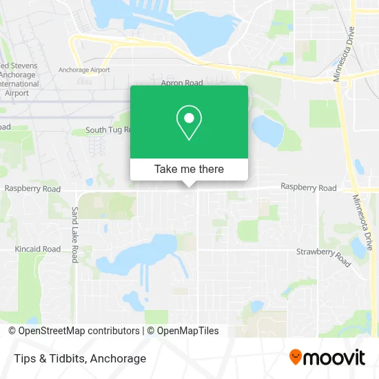 Tips & Tidbits map