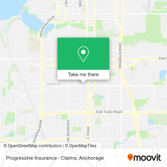 Progressive Insurance - Claims map