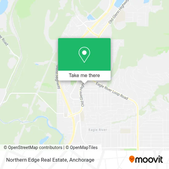 Northern Edge Real Estate map