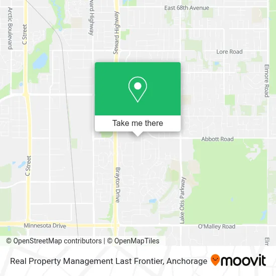 Real Property Management Last Frontier map