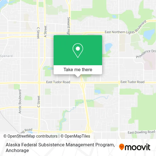 Alaska Federal Subsistence Management Program map