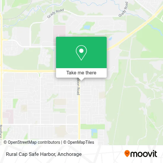 Rural Cap Safe Harbor map