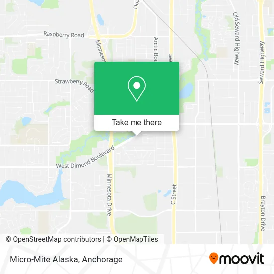 Micro-Mite Alaska map