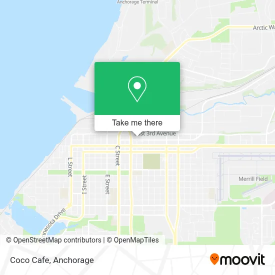 Coco Cafe map