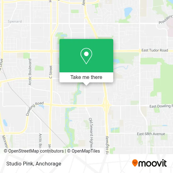 Studio Pink map