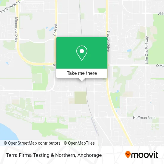 Terra Firma Testing & Northern map