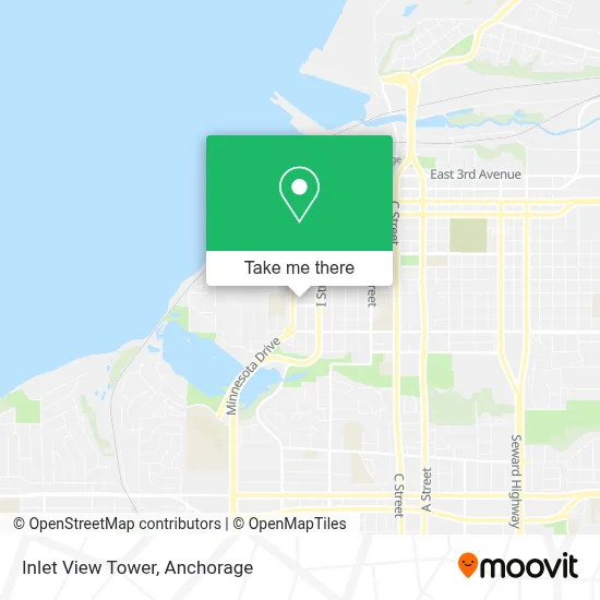 Inlet View Tower map