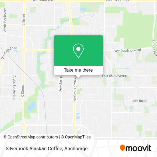 Silverhook Alaskan Coffee map