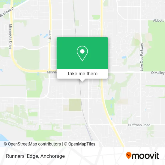 Runners' Edge map