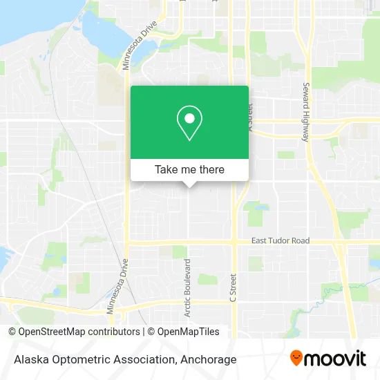 Alaska Optometric Association map