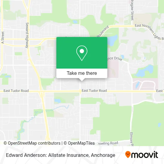Edward Anderson: Allstate Insurance map
