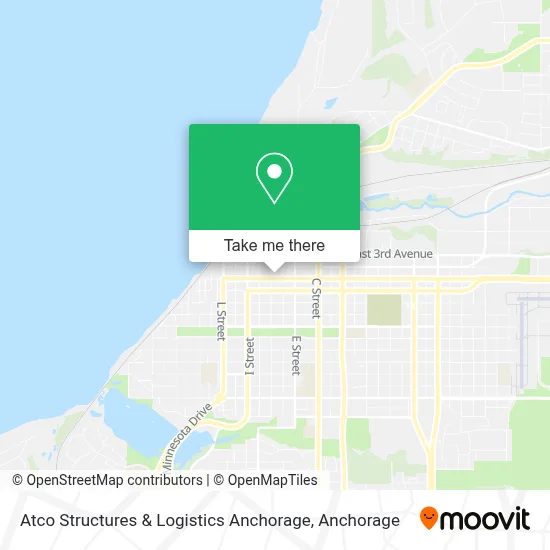 Atco Structures & Logistics Anchorage map