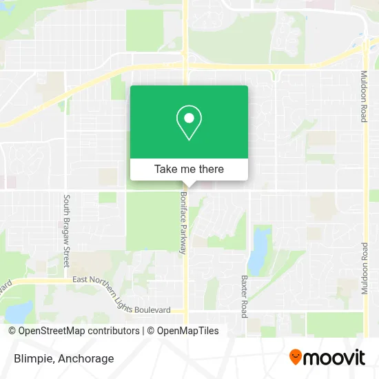 Blimpie map